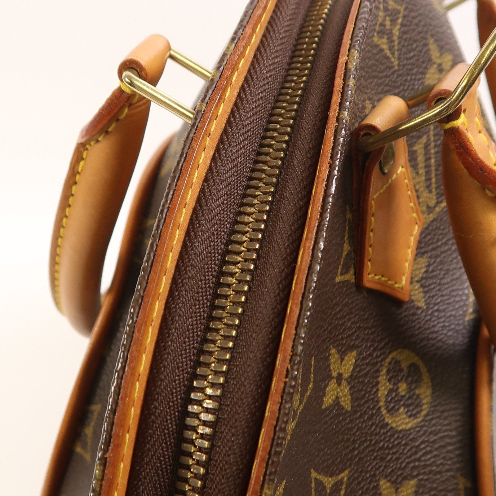 LOUIS VUITTON Monogram Ellipse MM金扣手挽袋