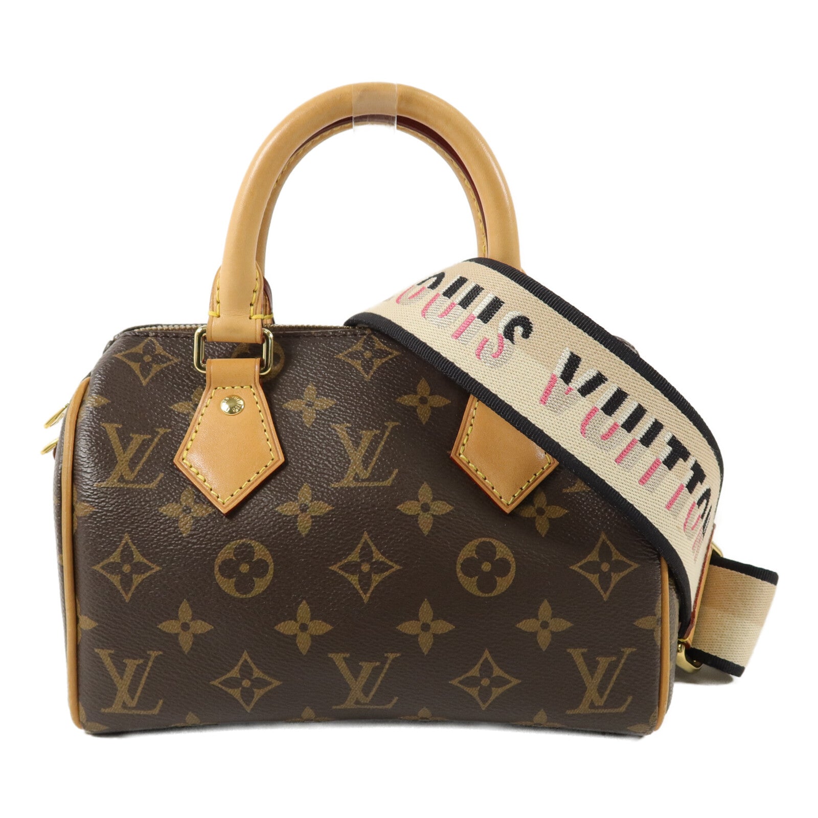 LOUIS VUITTON Monogram Speedy Bandouliere 20手挽肩背兩用袋