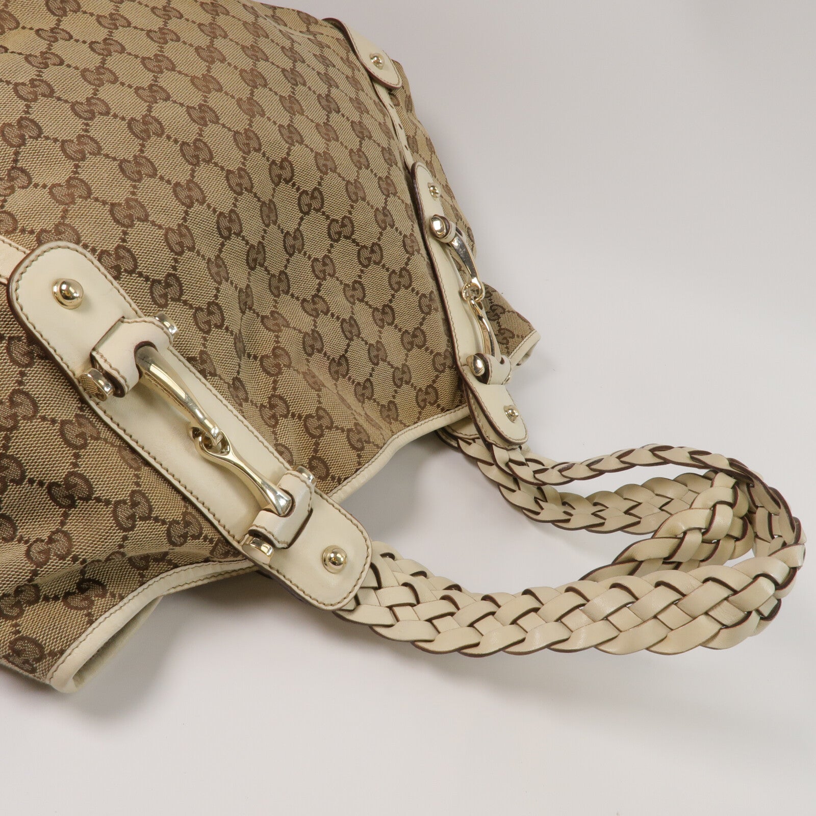 GUCCI 帆布Shoulder Tote肩背袋/手挽袋
