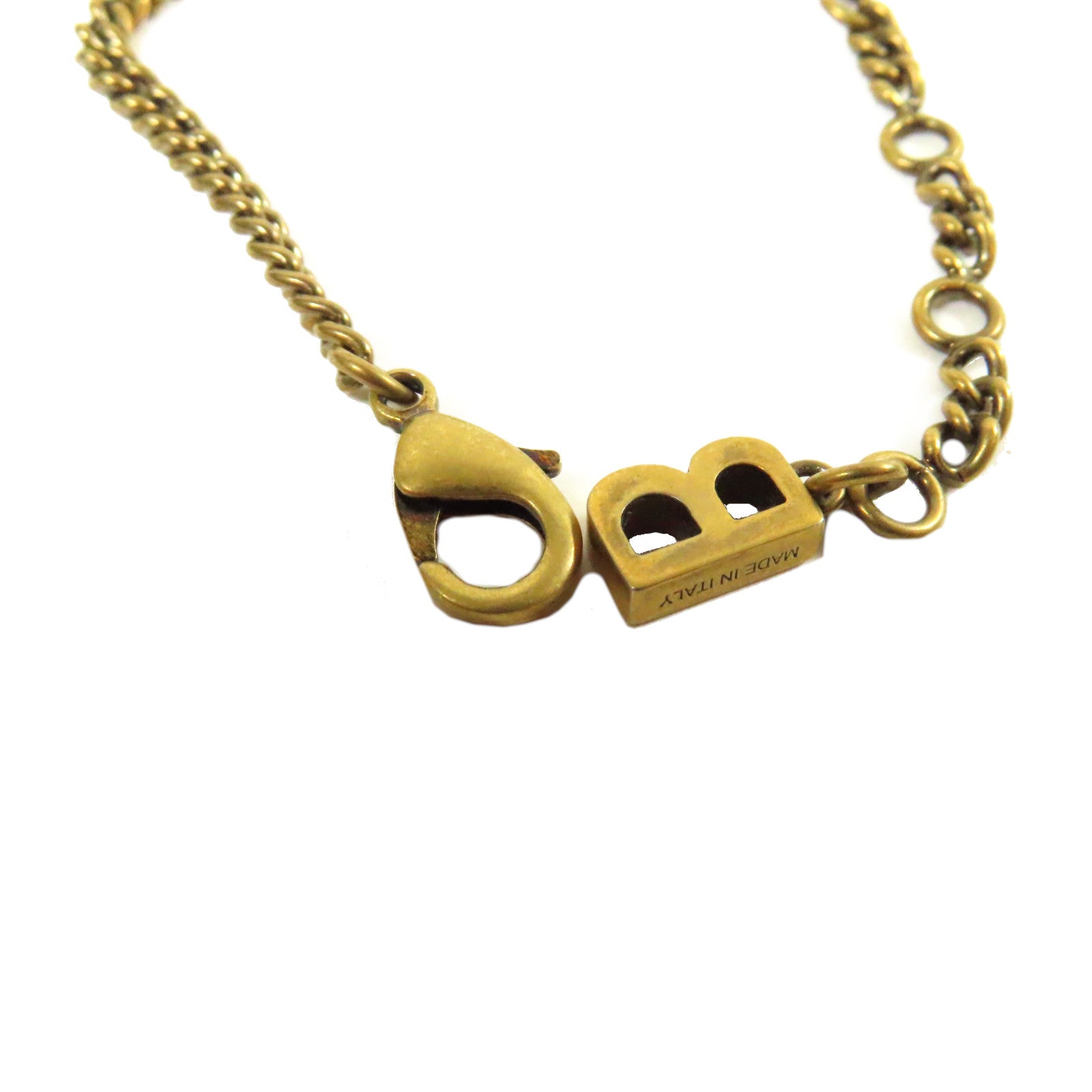 BALENCIAGA 【激減優惠】金屬Bracelet金扣手鏈金色
