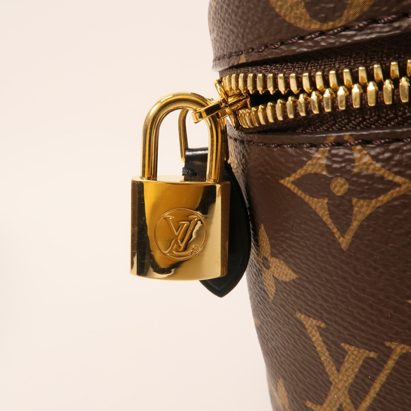 LOUIS VUITTON Monogram Reverse Vanity PM金扣手挽肩背兩用袋