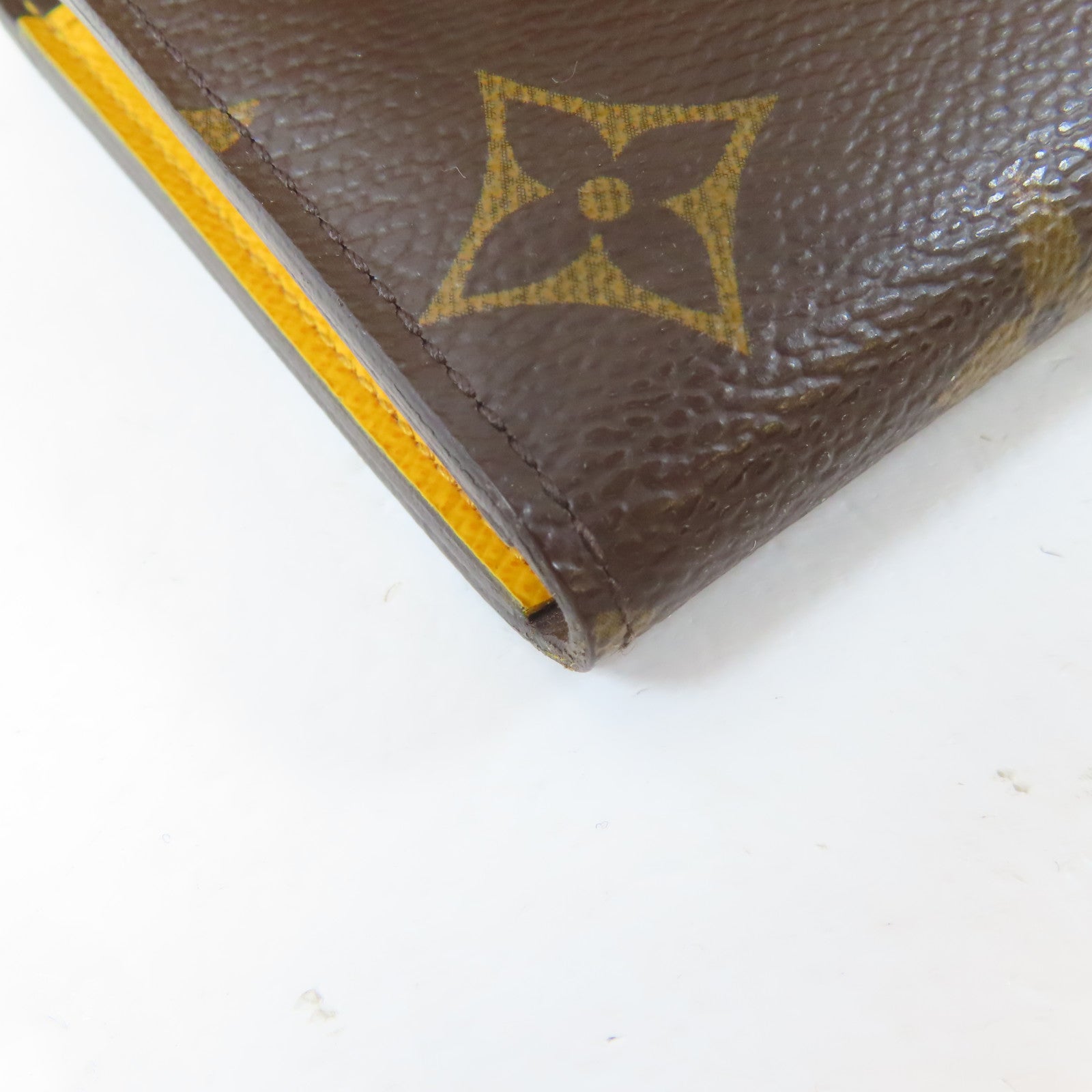 LOUIS VUITTON Monogram Emilie Wallet金扣長錢包啡色