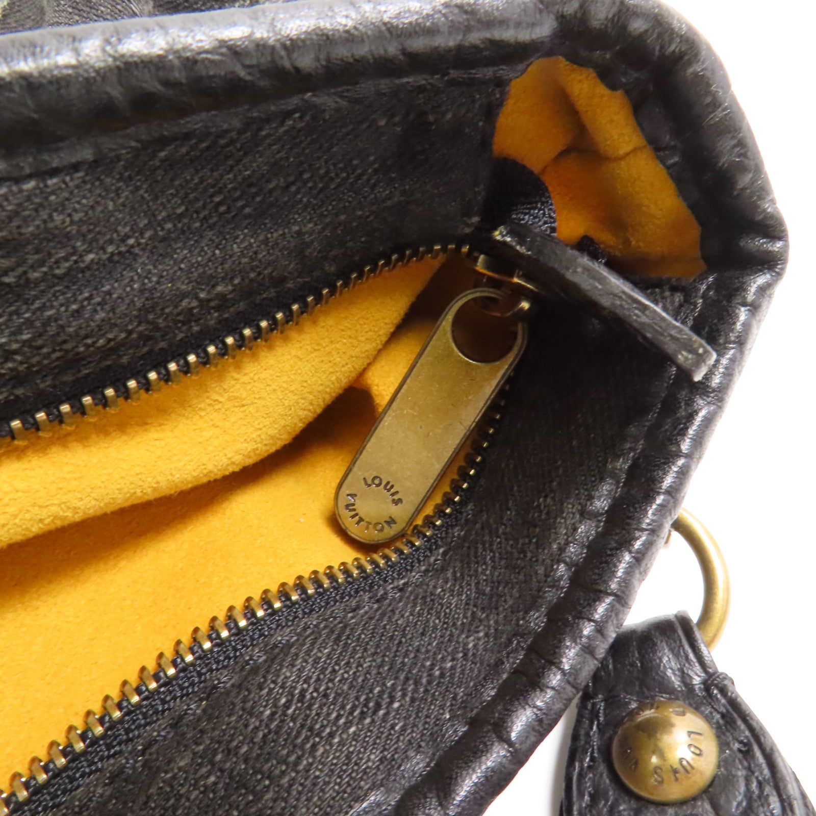LOUIS VUITTON Monogram Denim Neo Cabby MM金扣手挽肩背兩用袋