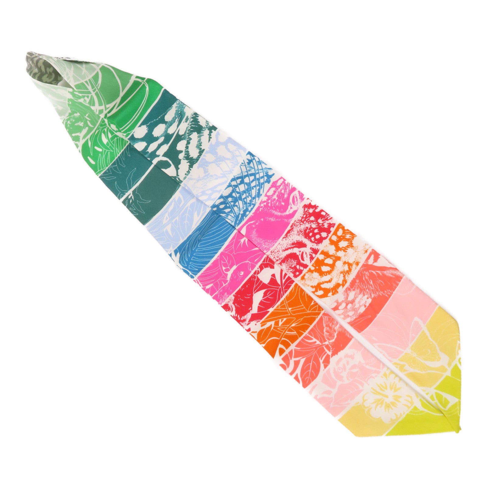 HERMES 絲質Twilly絲巾