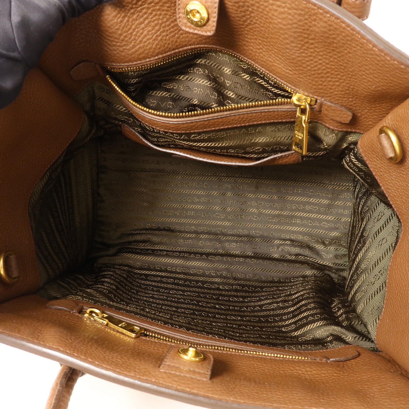 PRADA 牛皮皮革2 Way Shoulder手挽肩背兩用袋