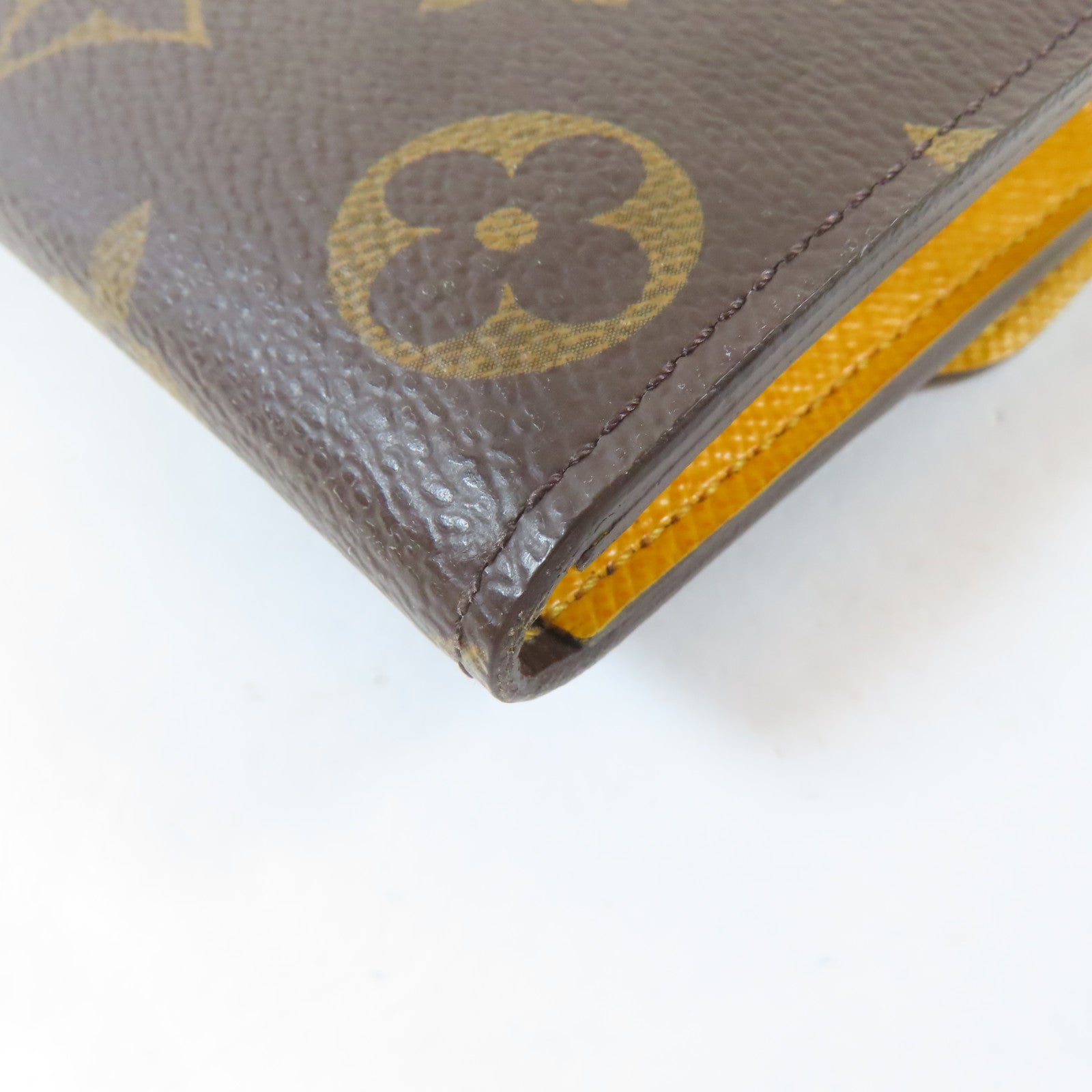 LOUIS VUITTON Monogram Emilie Wallet金扣長錢包啡色