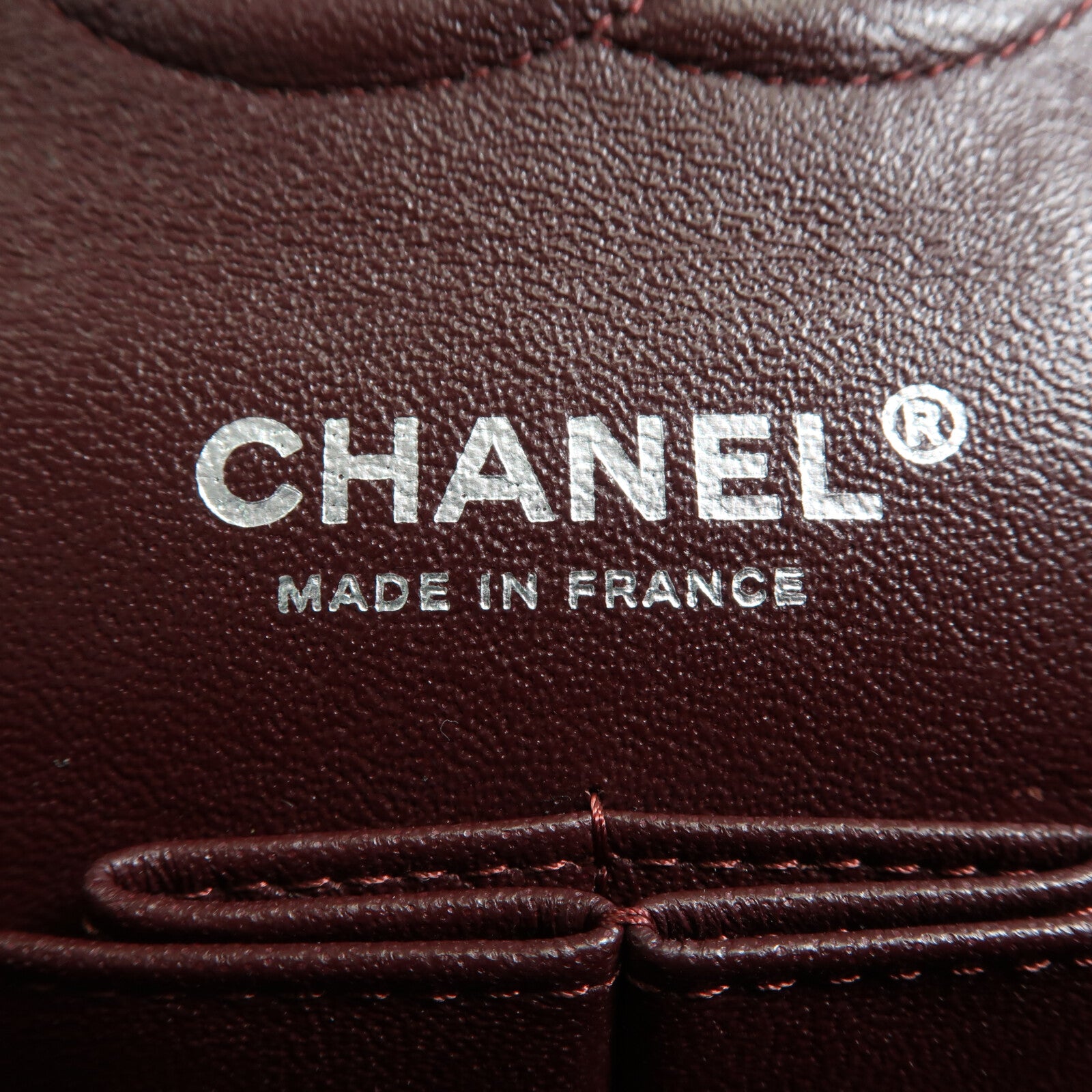 CHANEL 羊皮皮革Classic 25銀扣鏈帶肩背袋