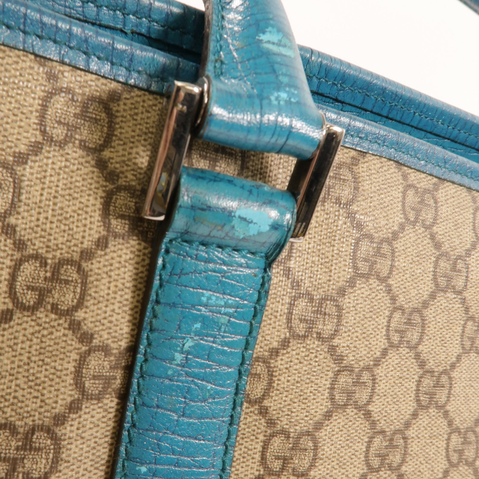 GUCCI 塗層帆布Tote Bag肩背袋