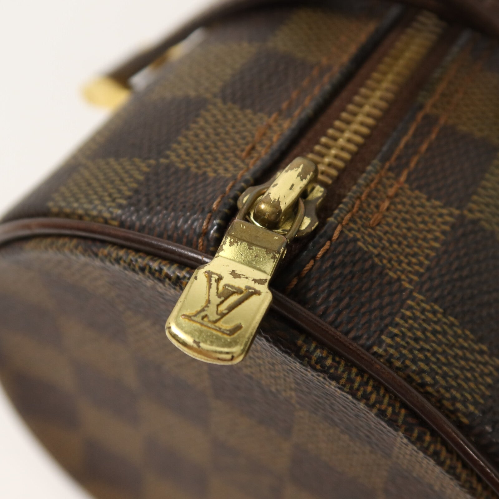LOUIS VUITTON Damier Papillon PM手挽袋