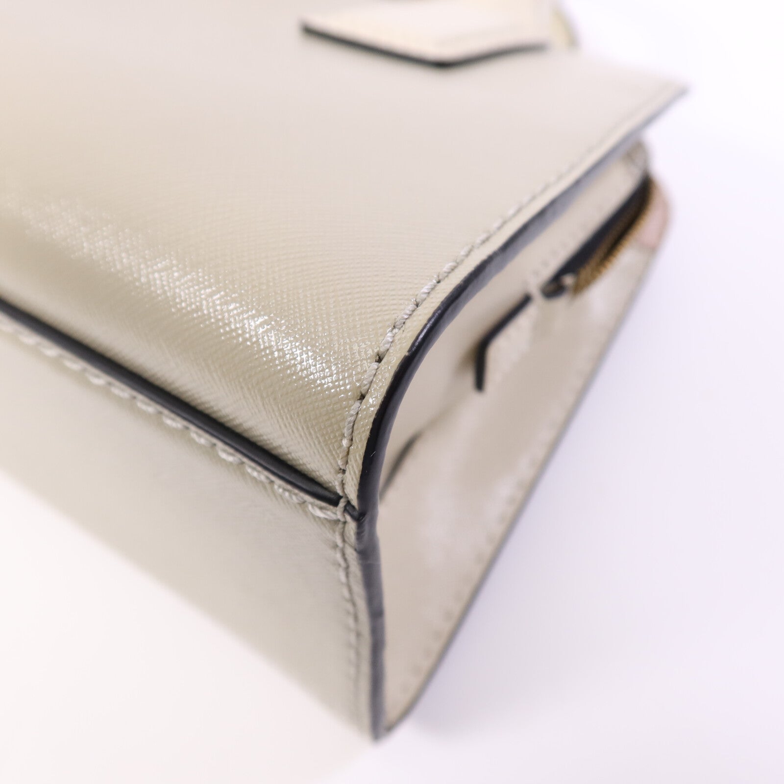 MARC JACOBS 牛皮皮革Little Big Shot Bag金扣手挽肩背兩用