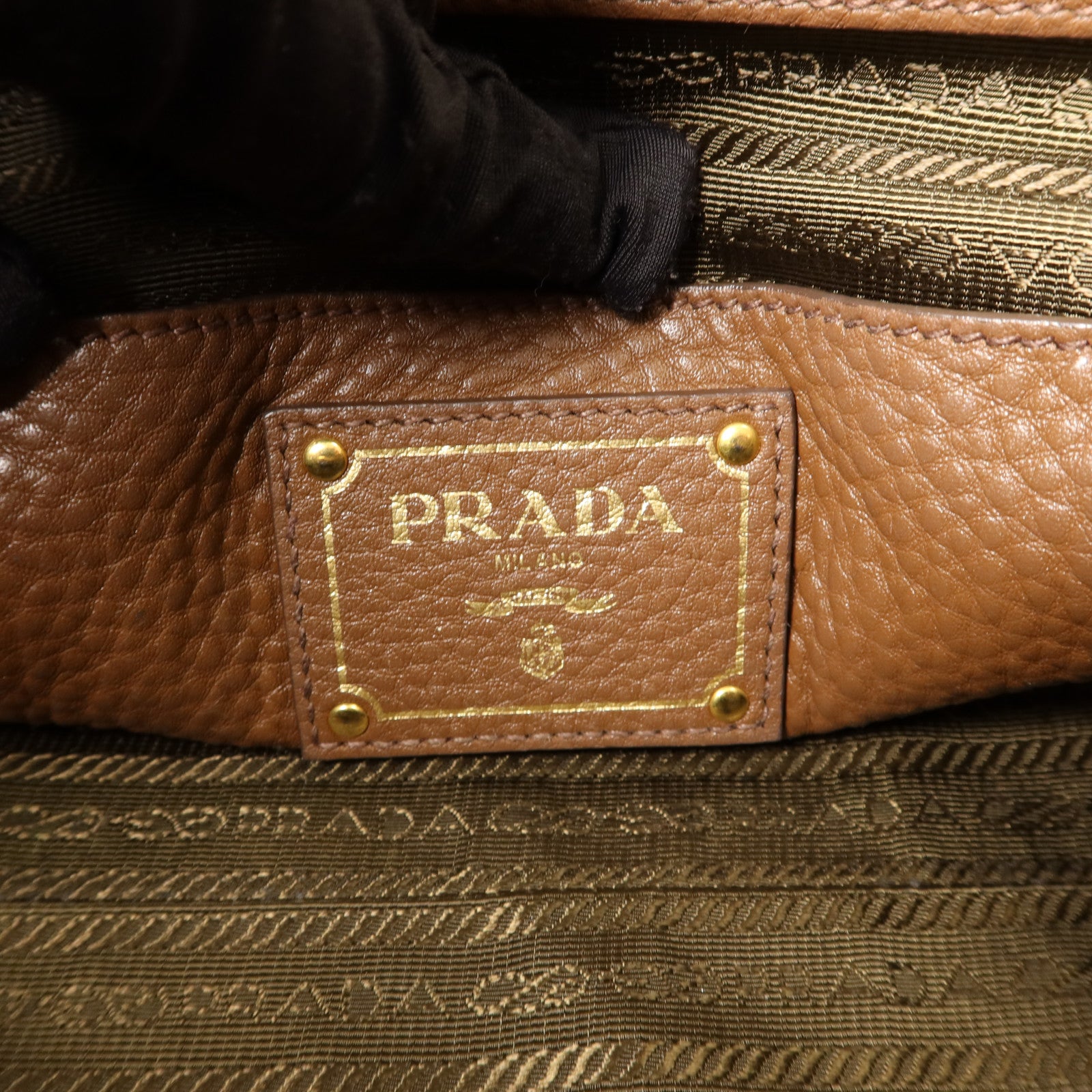 PRADA 牛皮皮革2 Way Shoulder手挽肩背兩用袋