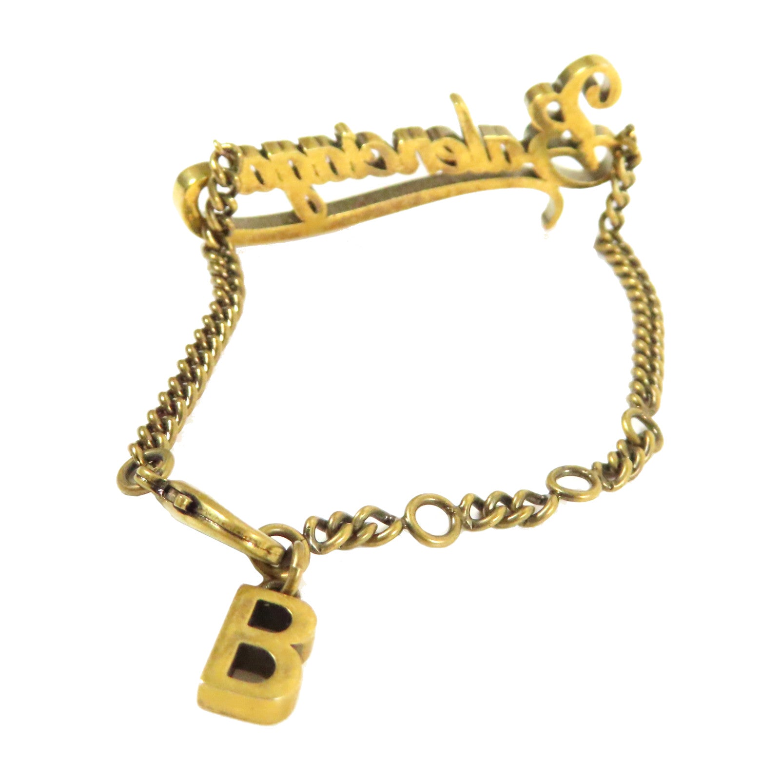 BALENCIAGA 【激減優惠】金屬Bracelet金扣手鏈金色