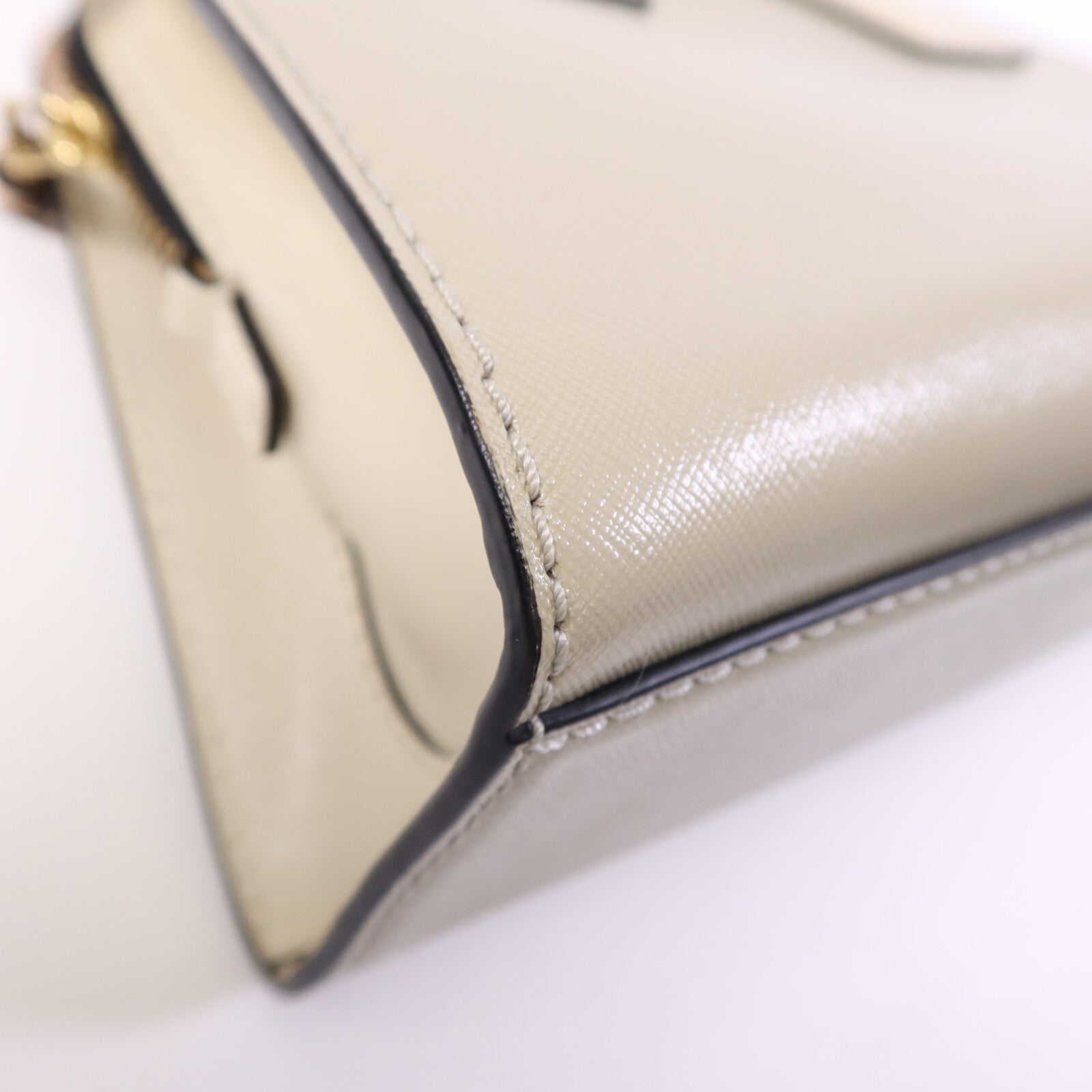 MARC JACOBS 牛皮皮革Little Big Shot Bag金扣手挽肩背兩用