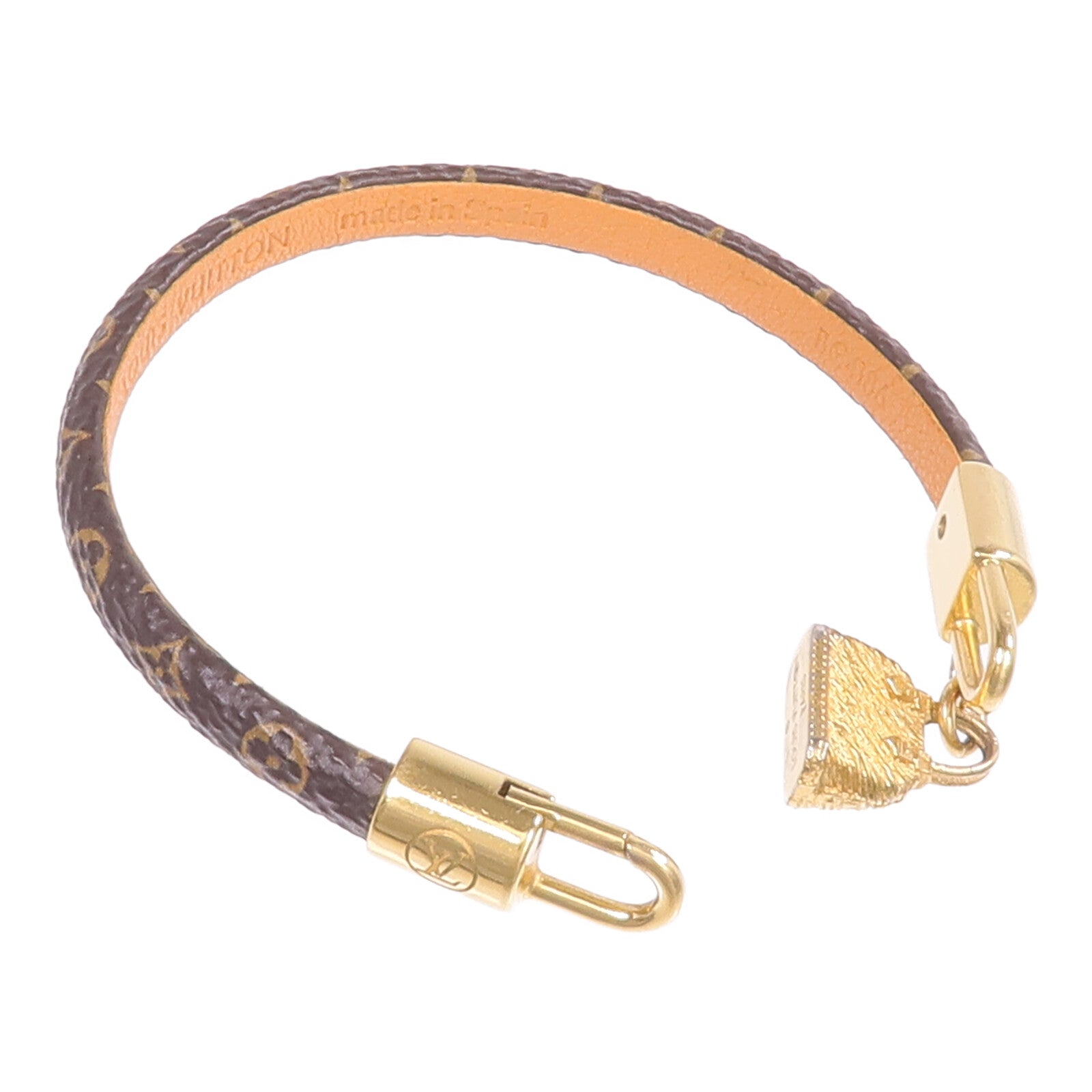LOUIS VUITTON Monogram Alma Bracelet金扣手帶