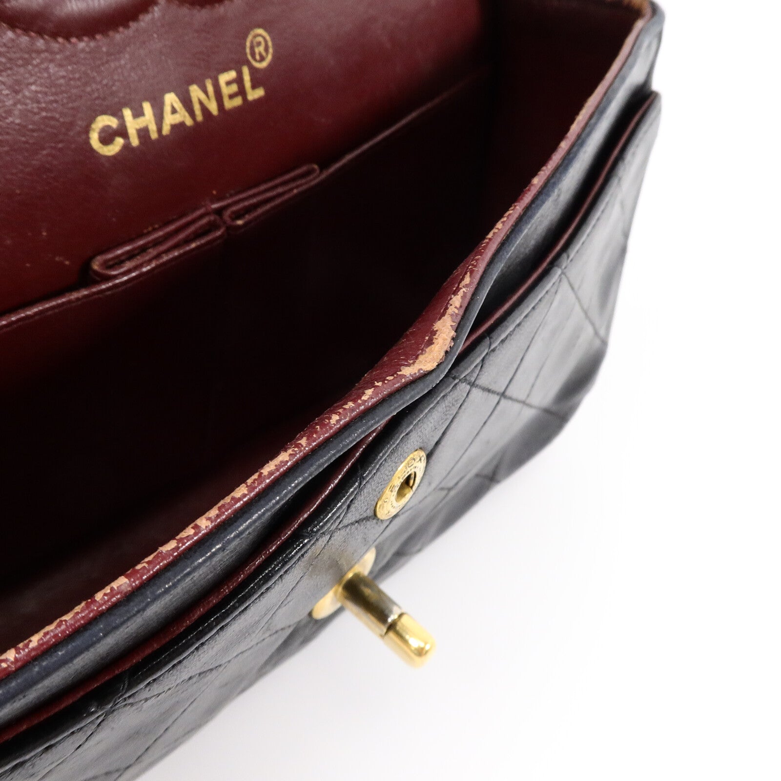 CHANEL 羊皮皮革Classic 23鏈帶肩背袋