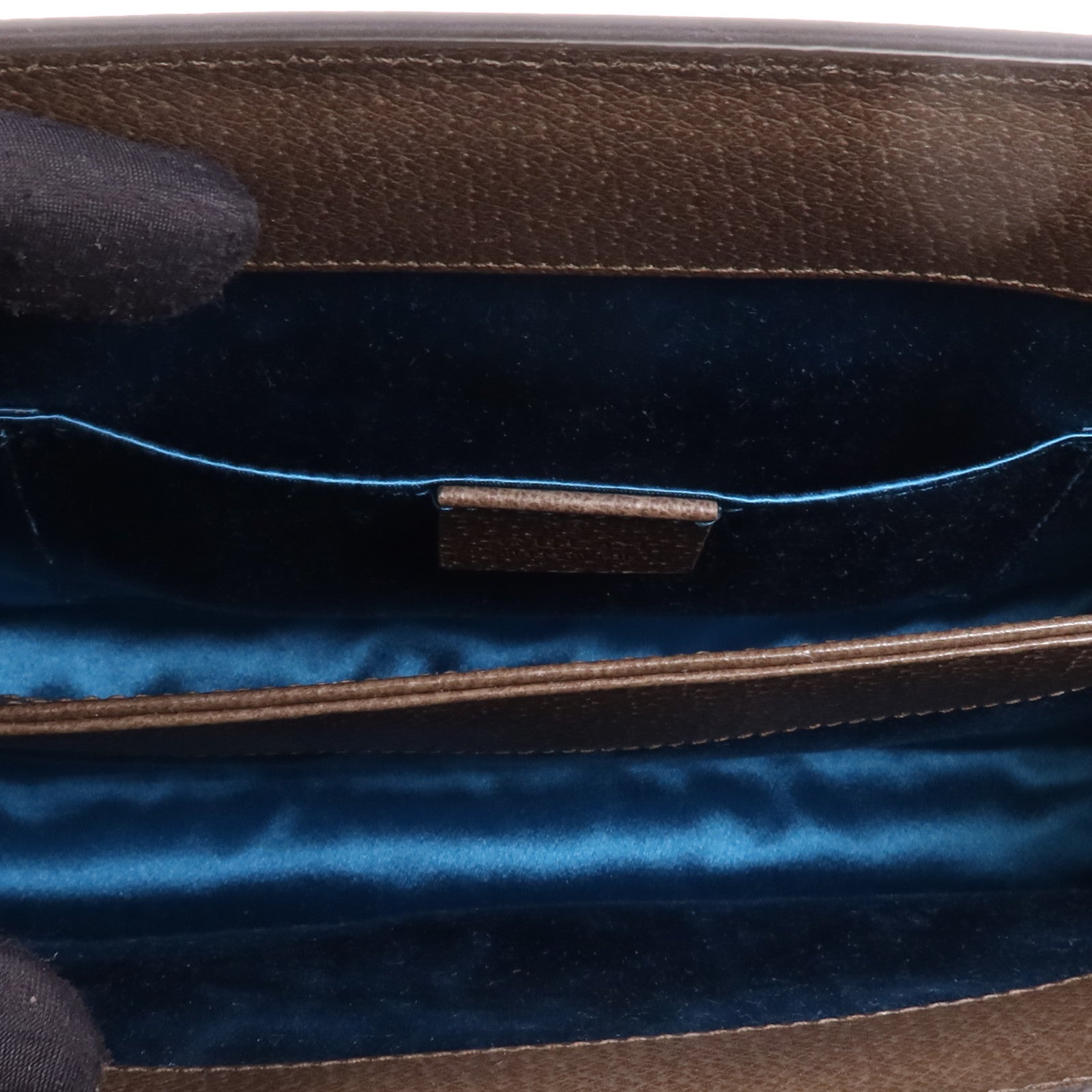 GUCCI 塗層帆布Ophidia GG金扣鏈帶肩背袋