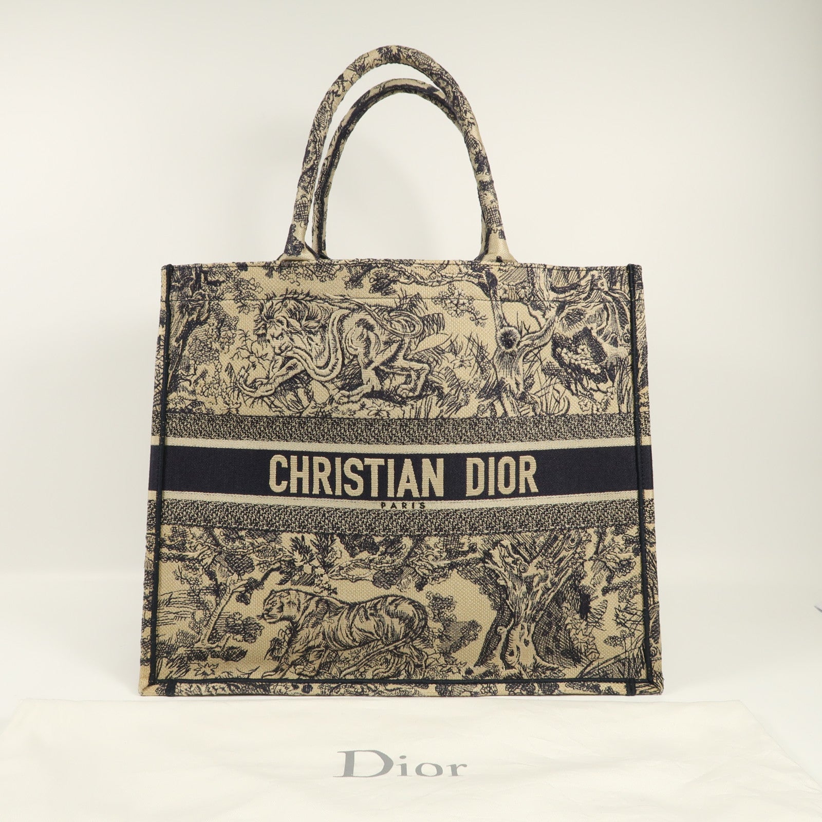 Dior 帆布Book Tote手挽袋