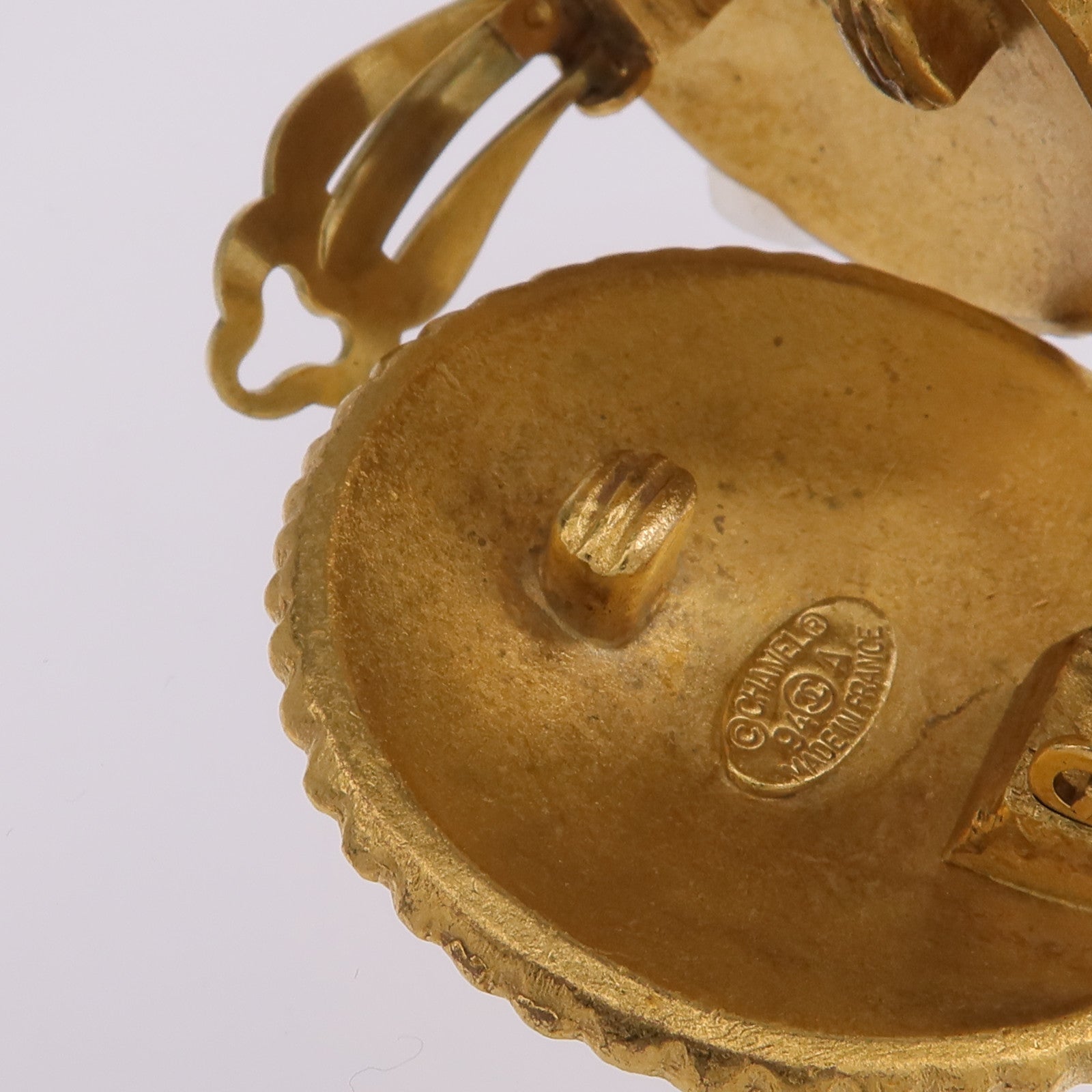 CHANEL 金屬Vintage Earrings耳環