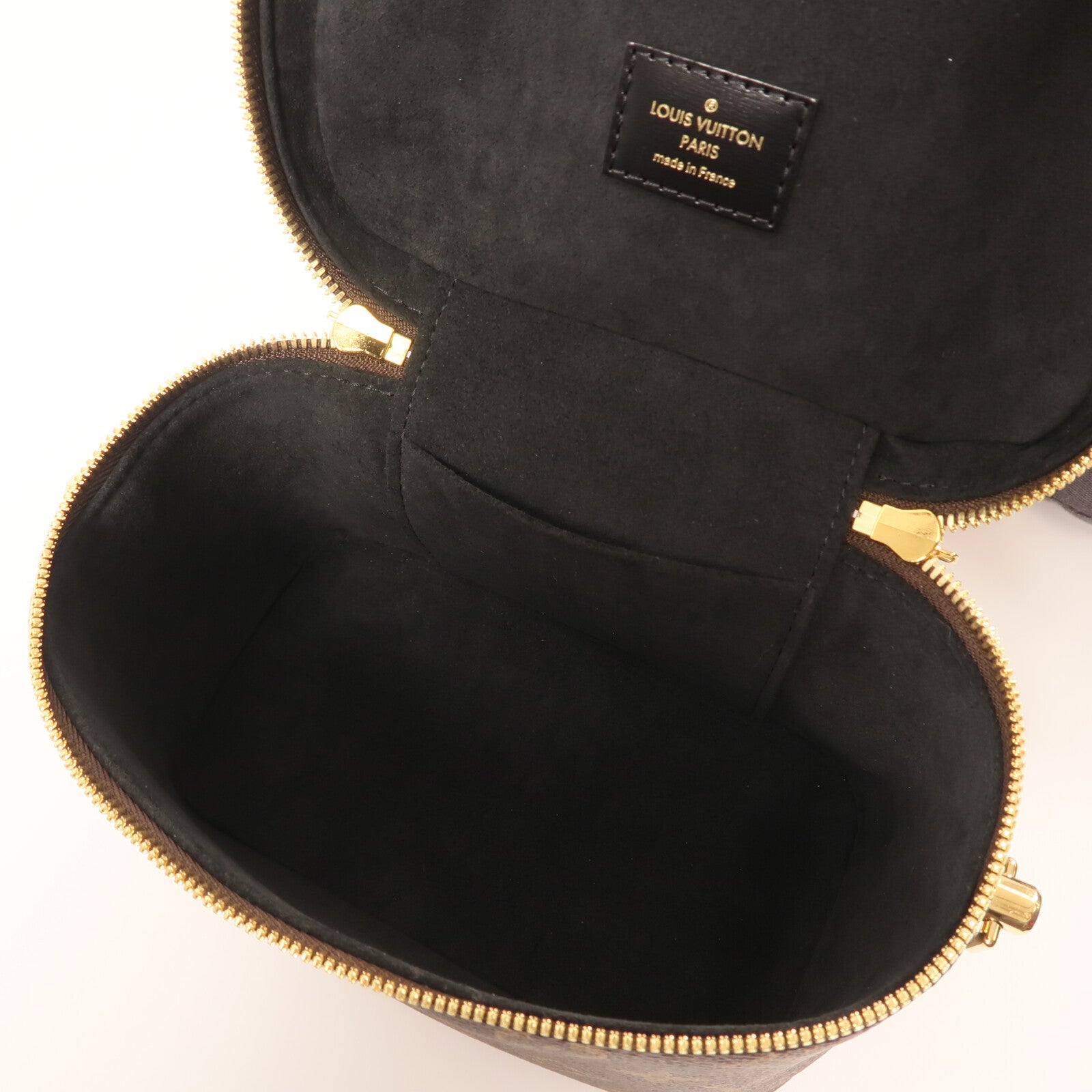LOUIS VUITTON Monogram Reverse Vanity PM金扣手挽肩背兩用袋