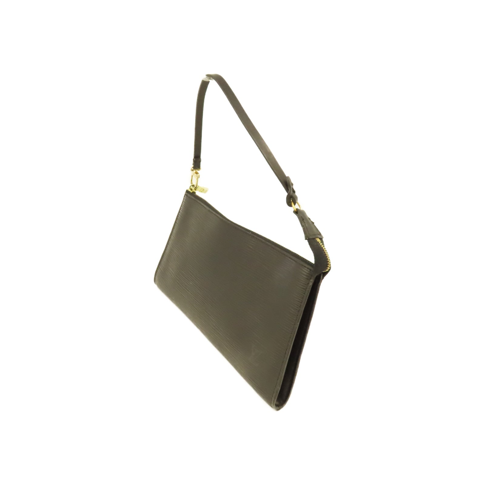 LOUIS VUITTON 【激減優惠】Epi Pochette Accessories Pouch金扣手拿包黑色