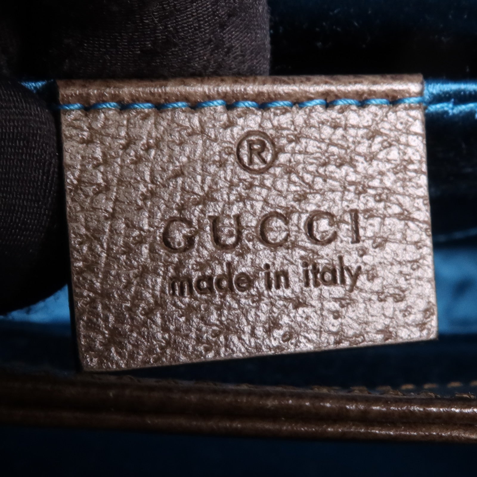 GUCCI 塗層帆布Ophidia GG金扣鏈帶肩背袋