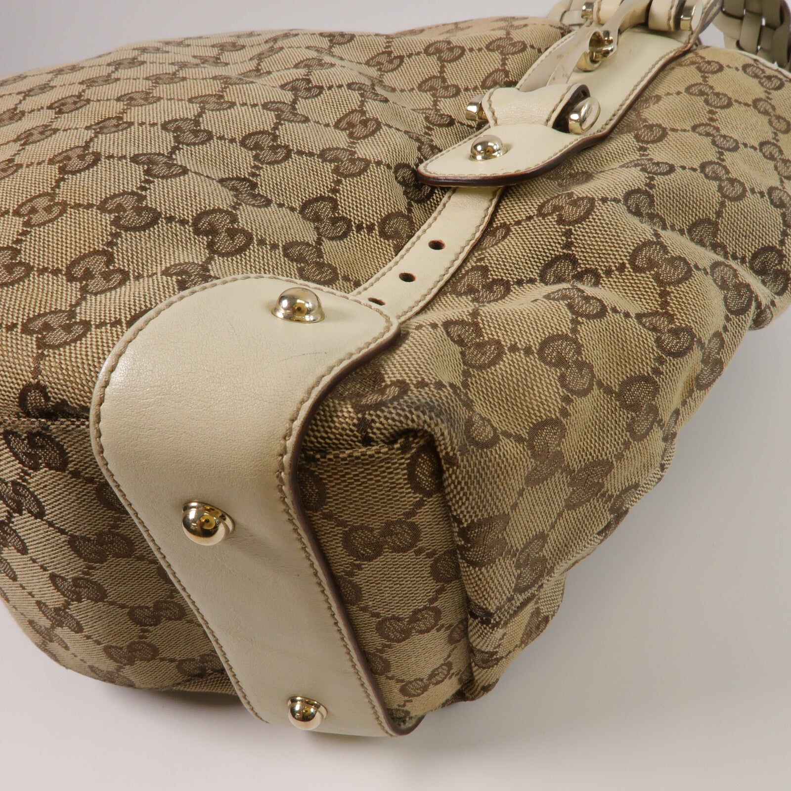 GUCCI 帆布Shoulder Tote肩背袋/手挽袋