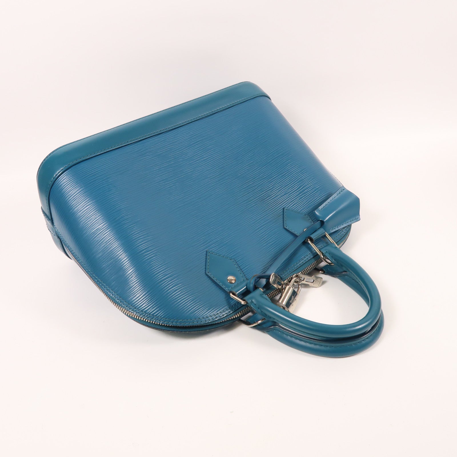 LOUIS VUITTON Epi Alma PM銀扣手挽袋