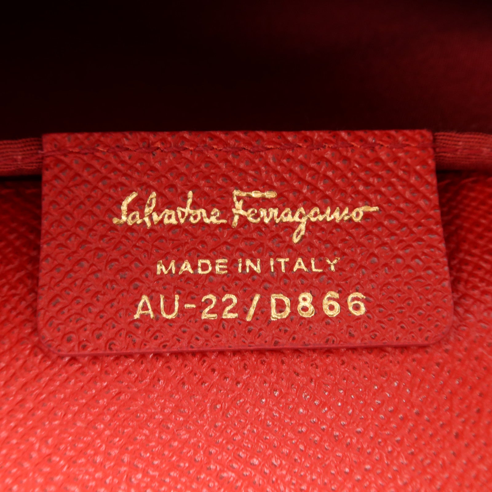 Salvatore Ferragamo 牛皮皮革2 Way Shoulder金扣手挽肩背兩用袋
