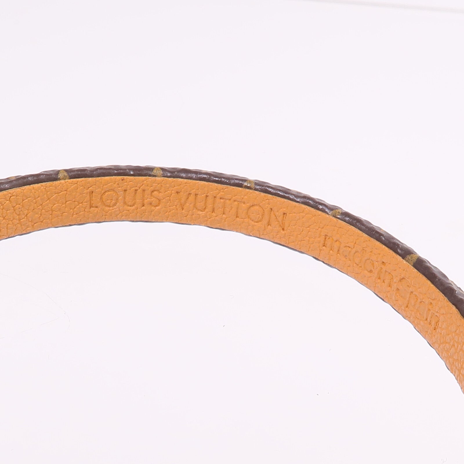 LOUIS VUITTON Monogram Alma Bracelet金扣手帶