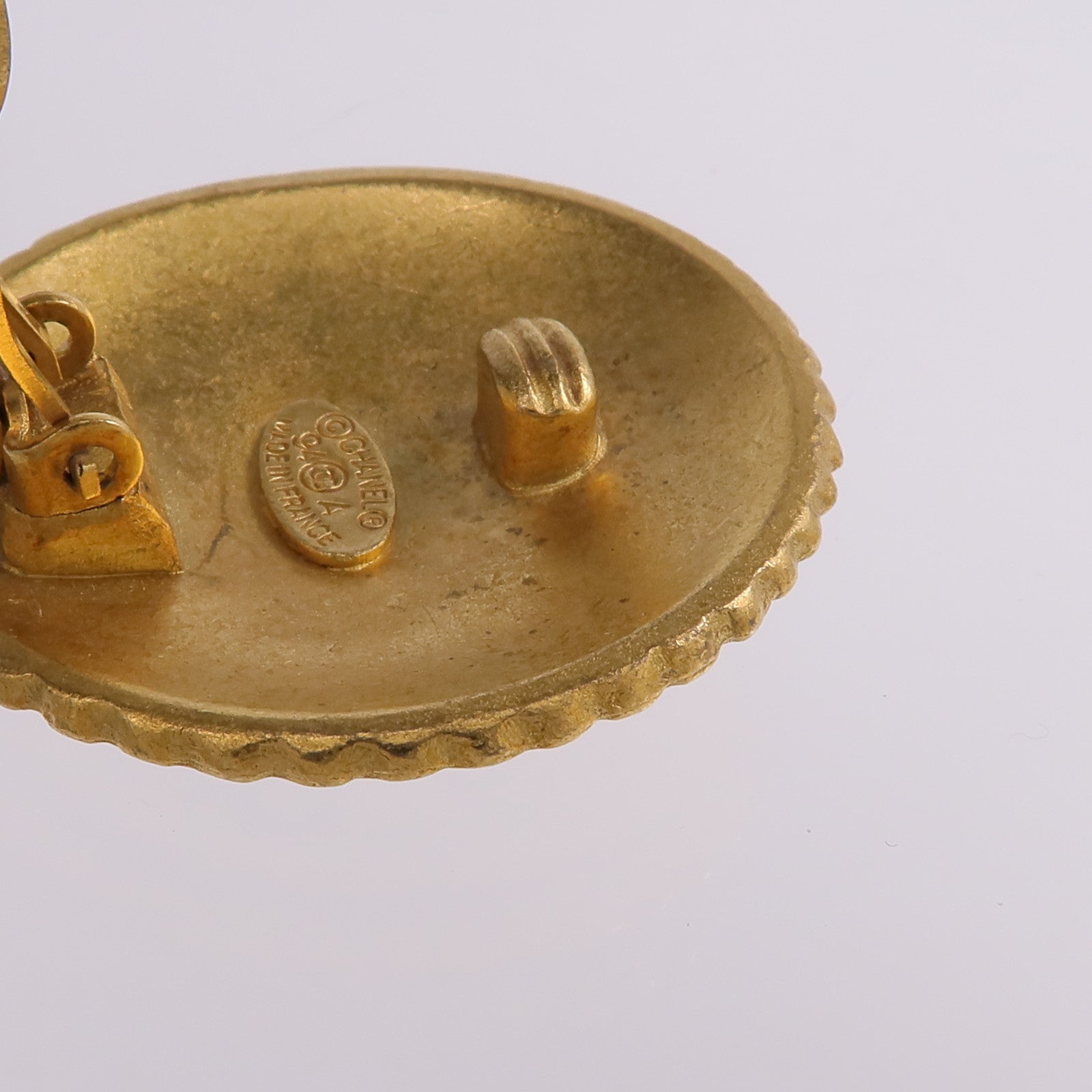 CHANEL 金屬Vintage Earrings耳環