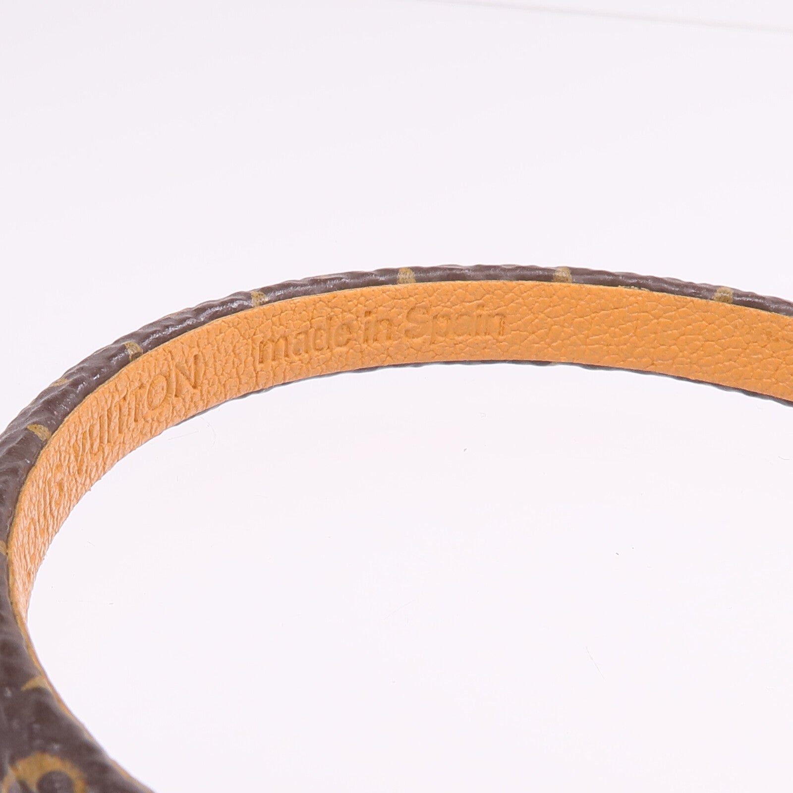 LOUIS VUITTON Monogram Alma Bracelet金扣手帶