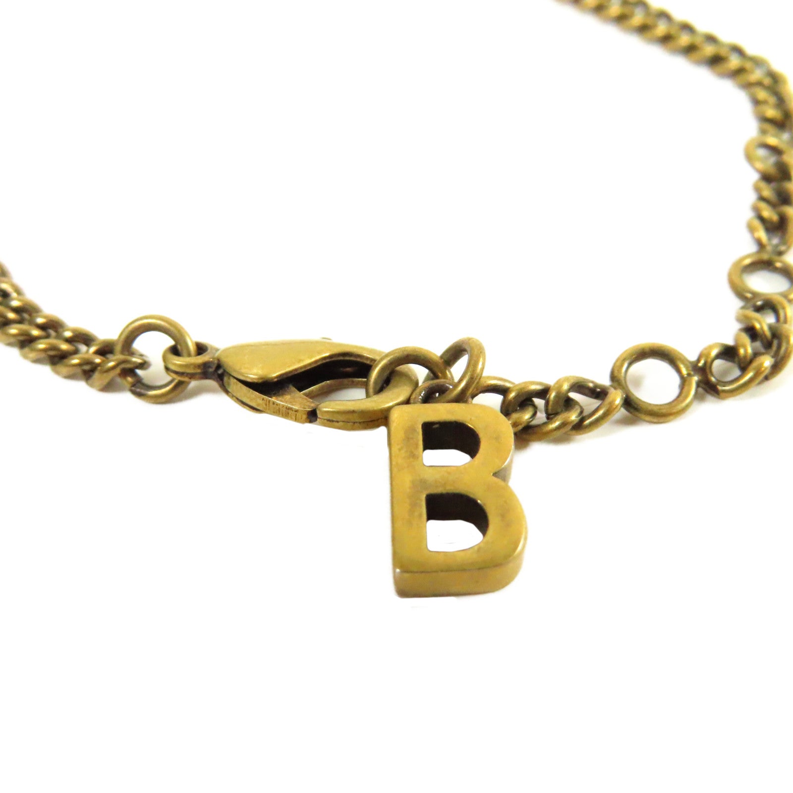 BALENCIAGA 【激減優惠】金屬Bracelet金扣手鏈金色