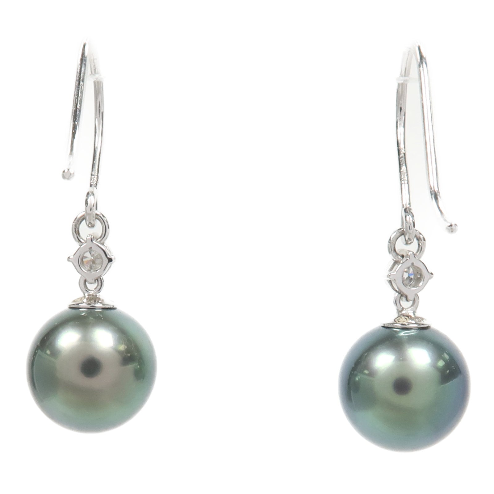 JEWELRY 【激減優惠】珍珠/鑽石Pearl Diamond Earrings耳環