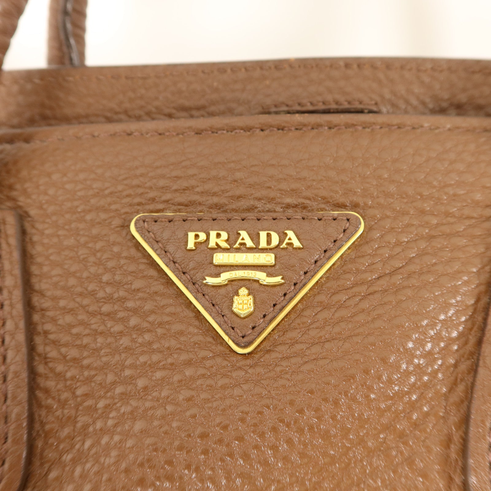 PRADA 牛皮皮革2 Way Shoulder手挽肩背兩用袋
