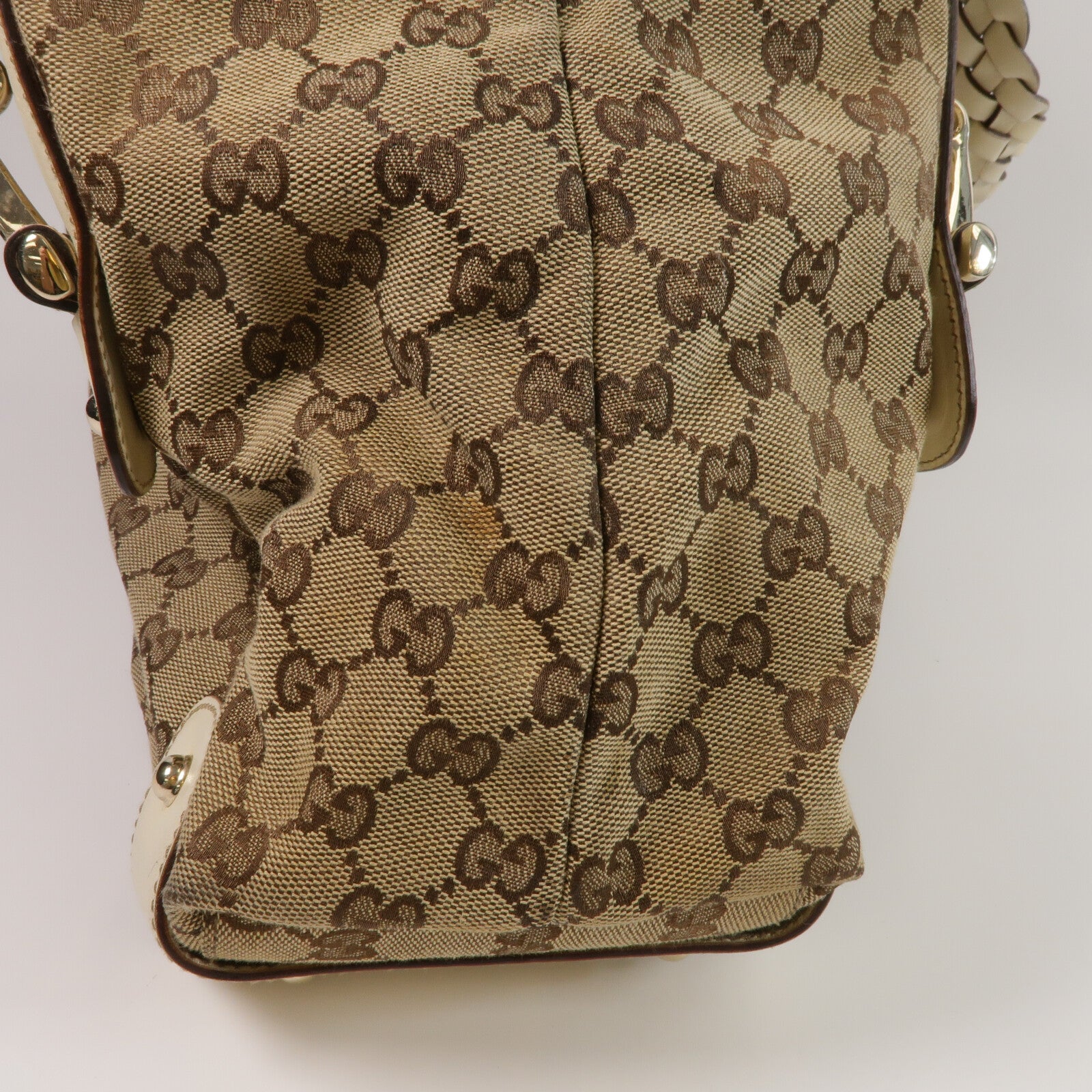 GUCCI 帆布Shoulder Tote肩背袋/手挽袋