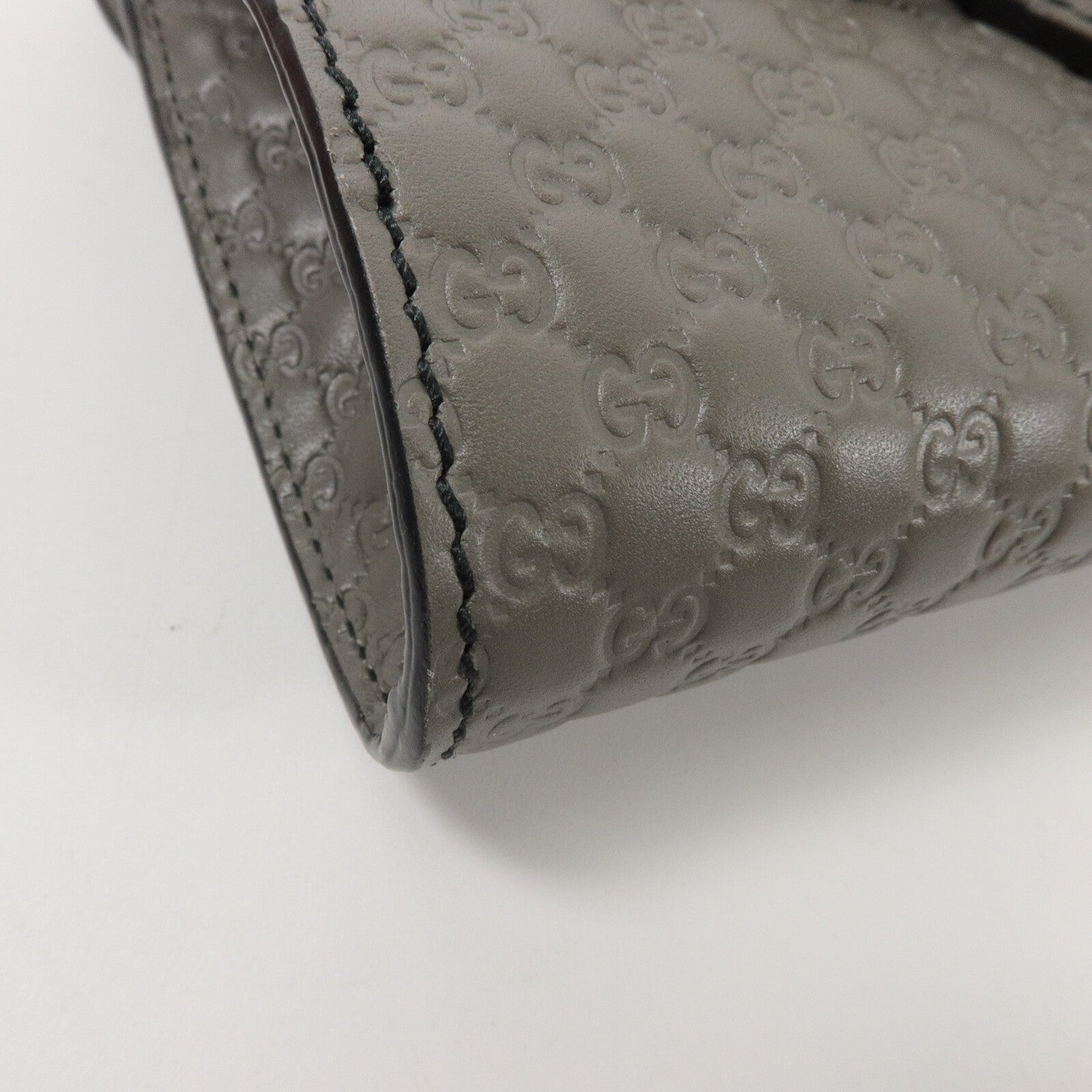GUCCI 牛皮皮革Mini Emily鏈帶肩背袋