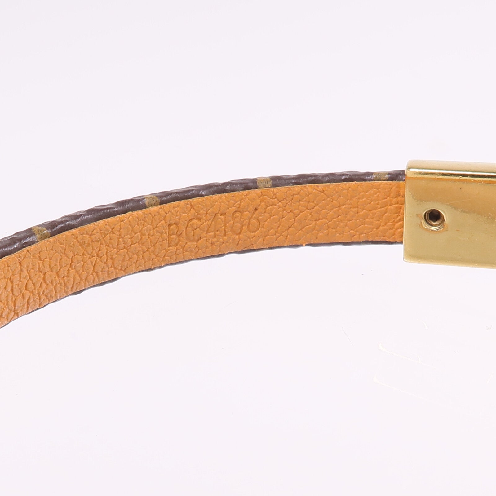 LOUIS VUITTON Monogram Alma Bracelet金扣手帶