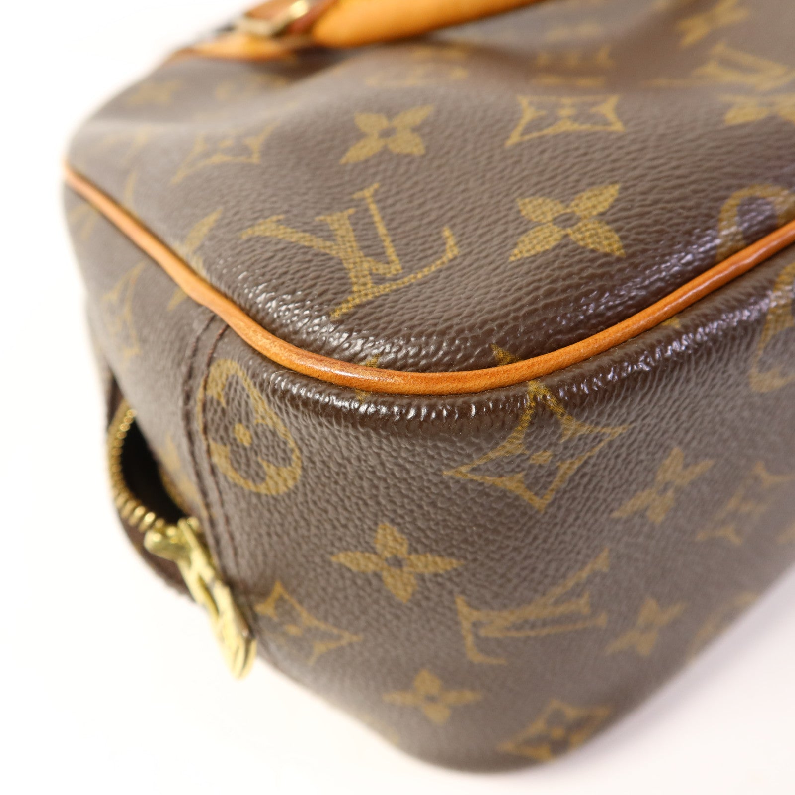 LOUIS VUITTON Monogram Trouville金扣手挽袋