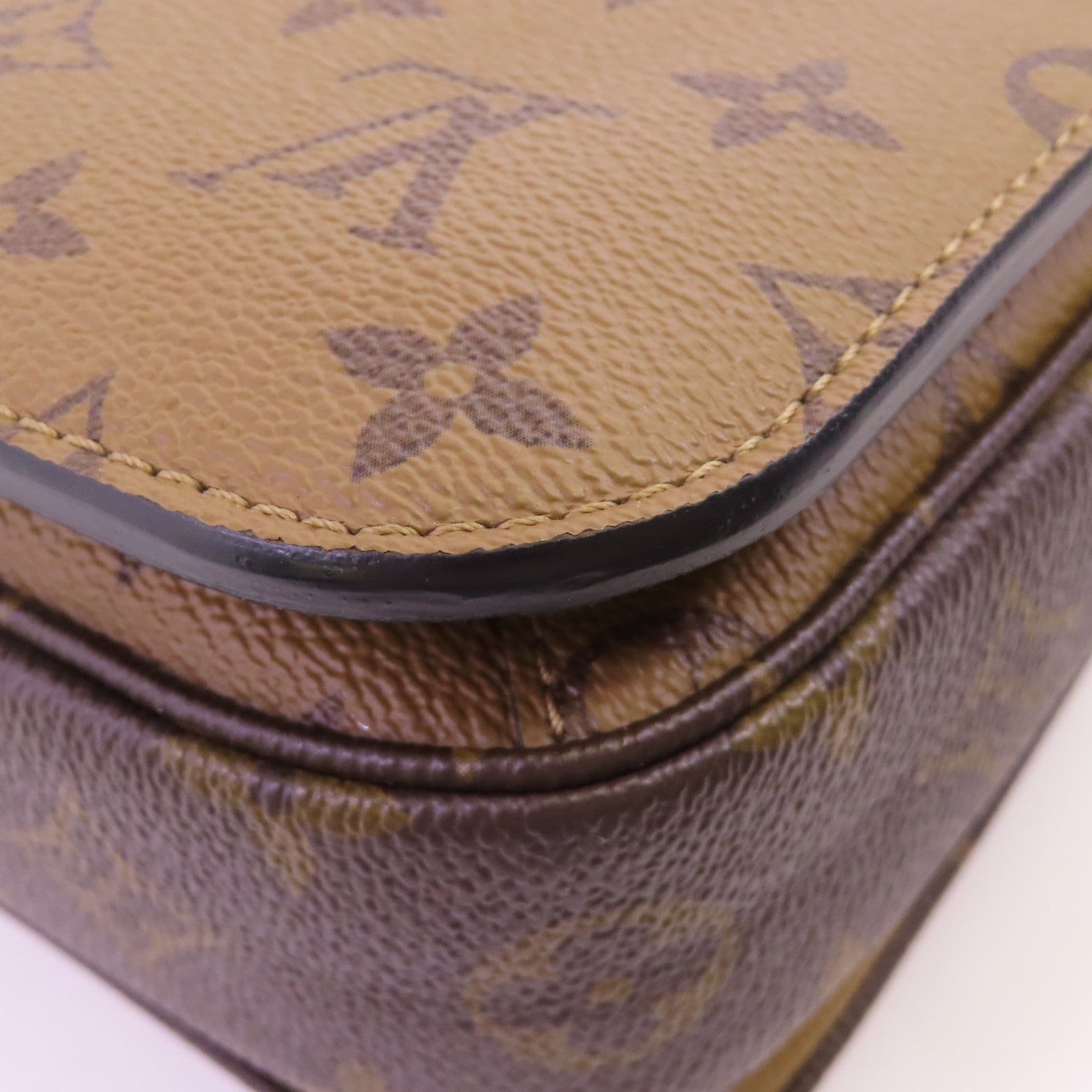 LOUIS VUITTON 【激減優惠】Monogram Reverse Pochette Metis金扣手挽肩背兩用袋