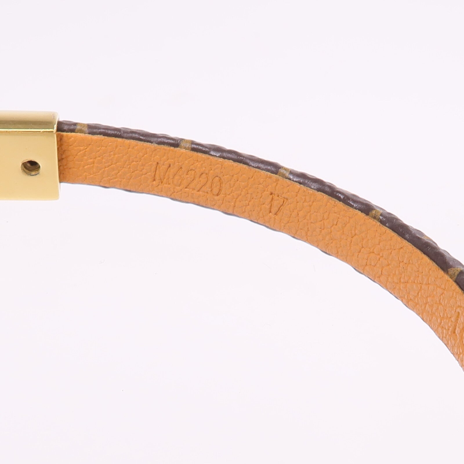 LOUIS VUITTON Monogram Alma Bracelet金扣手帶