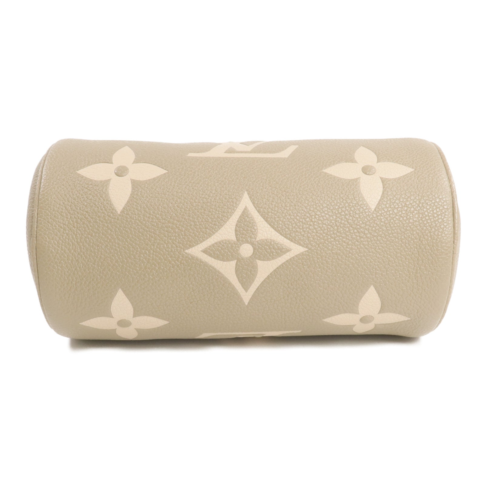 LOUIS VUITTON Monogram Empreinte Papillon BB金扣手挽肩背兩用袋