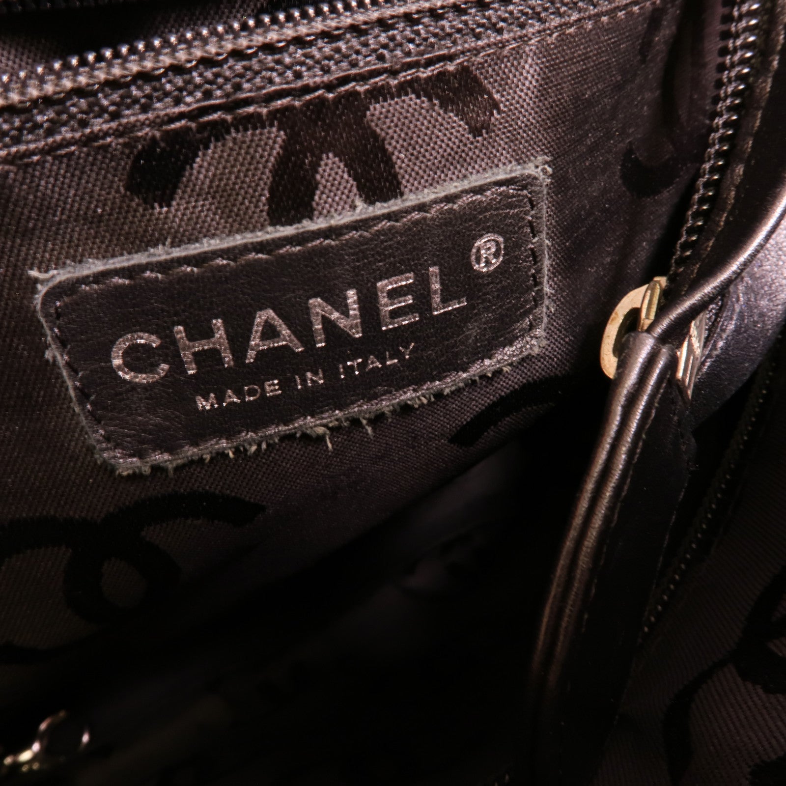 CHANEL 牛皮皮革Cambon手挽袋