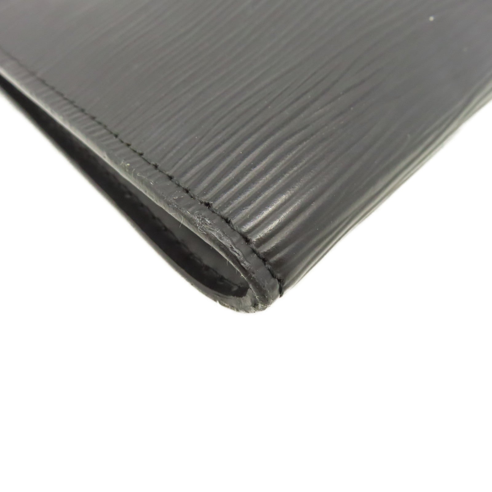 LOUIS VUITTON 【激減優惠】Epi Pochette Accessories Pouch金扣手拿包黑色