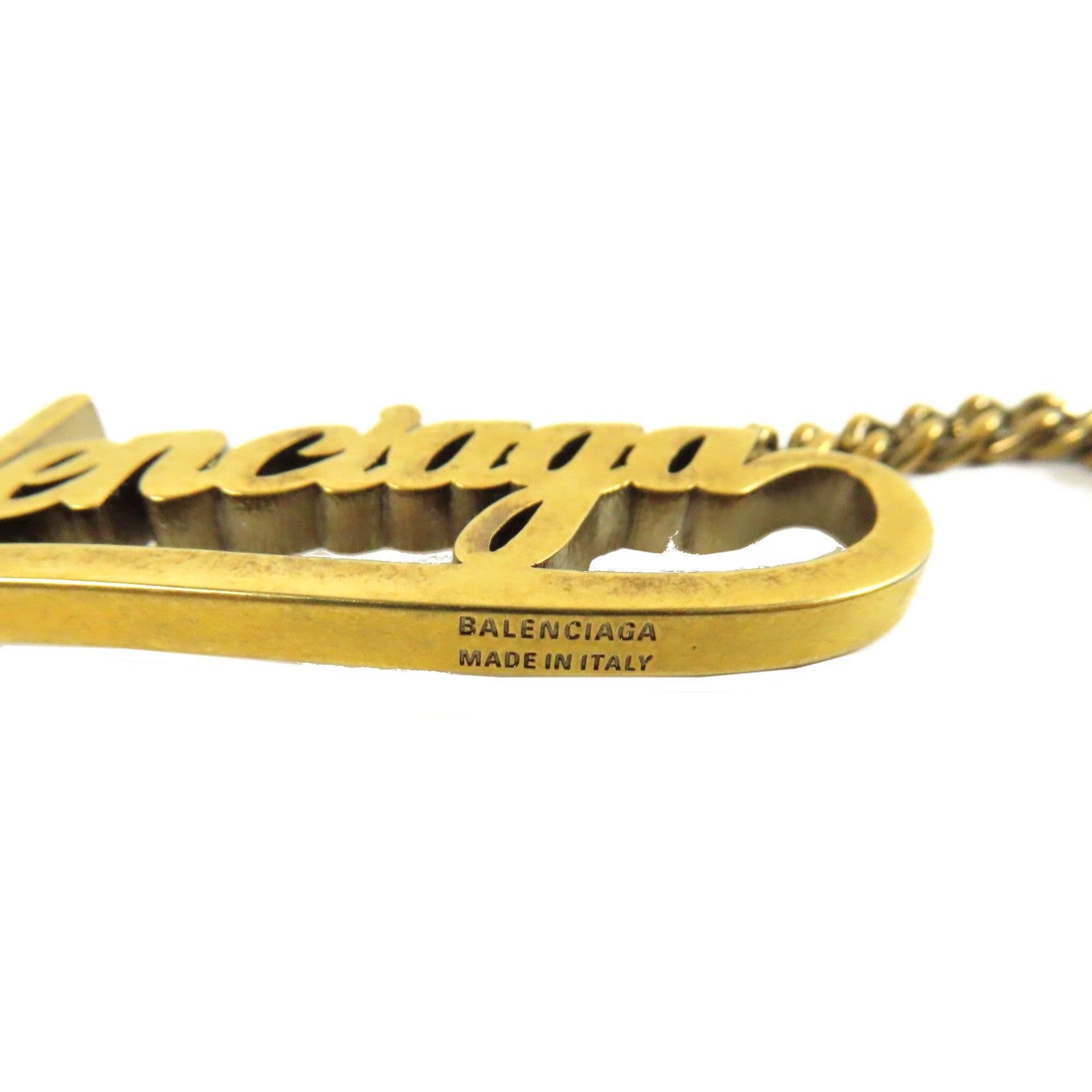BALENCIAGA 【激減優惠】金屬Bracelet金扣手鏈金色