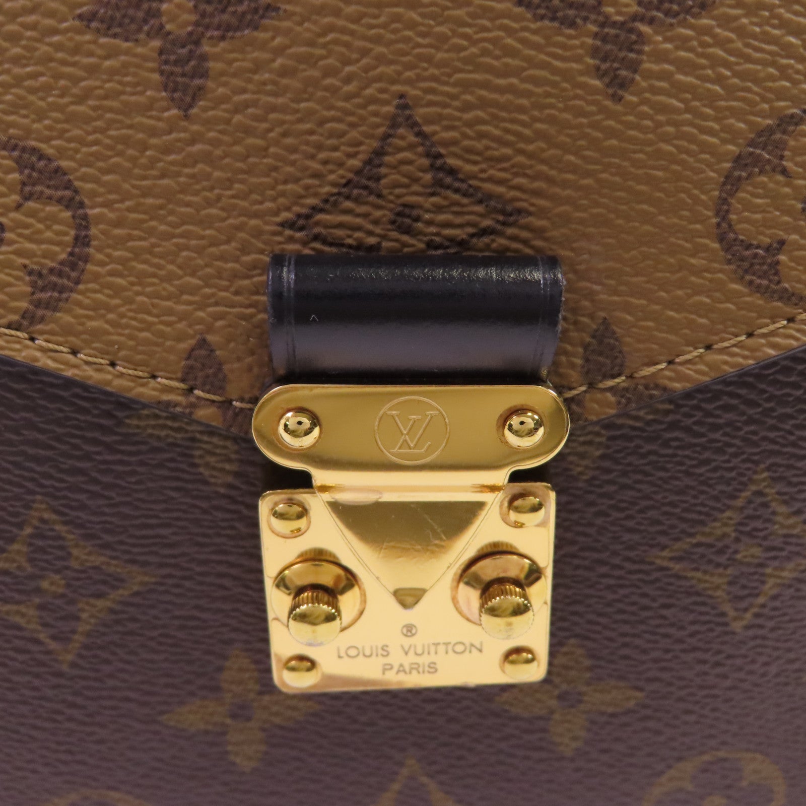 LOUIS VUITTON 【激減優惠】Monogram Reverse Pochette Metis金扣手挽肩背兩用袋