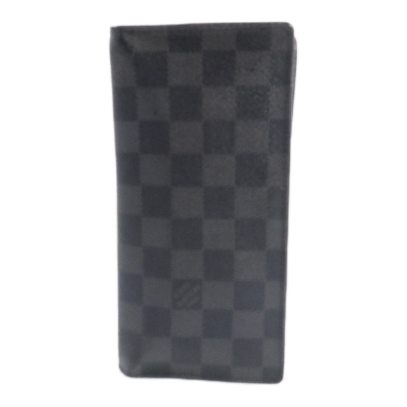 LOUIS VUITTON 【激減優惠】Damier Graphite Brazza長錢包