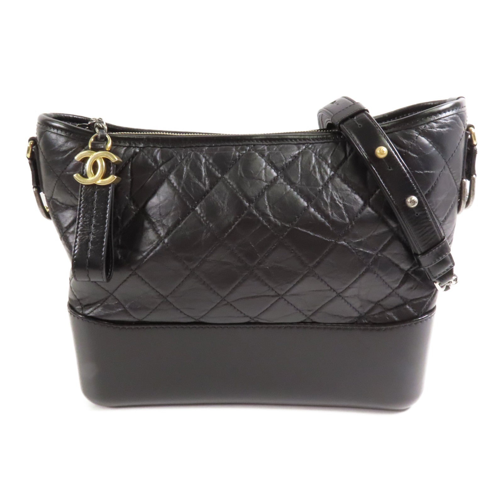 CHANEL 牛皮皮革Gabrielle肩背袋