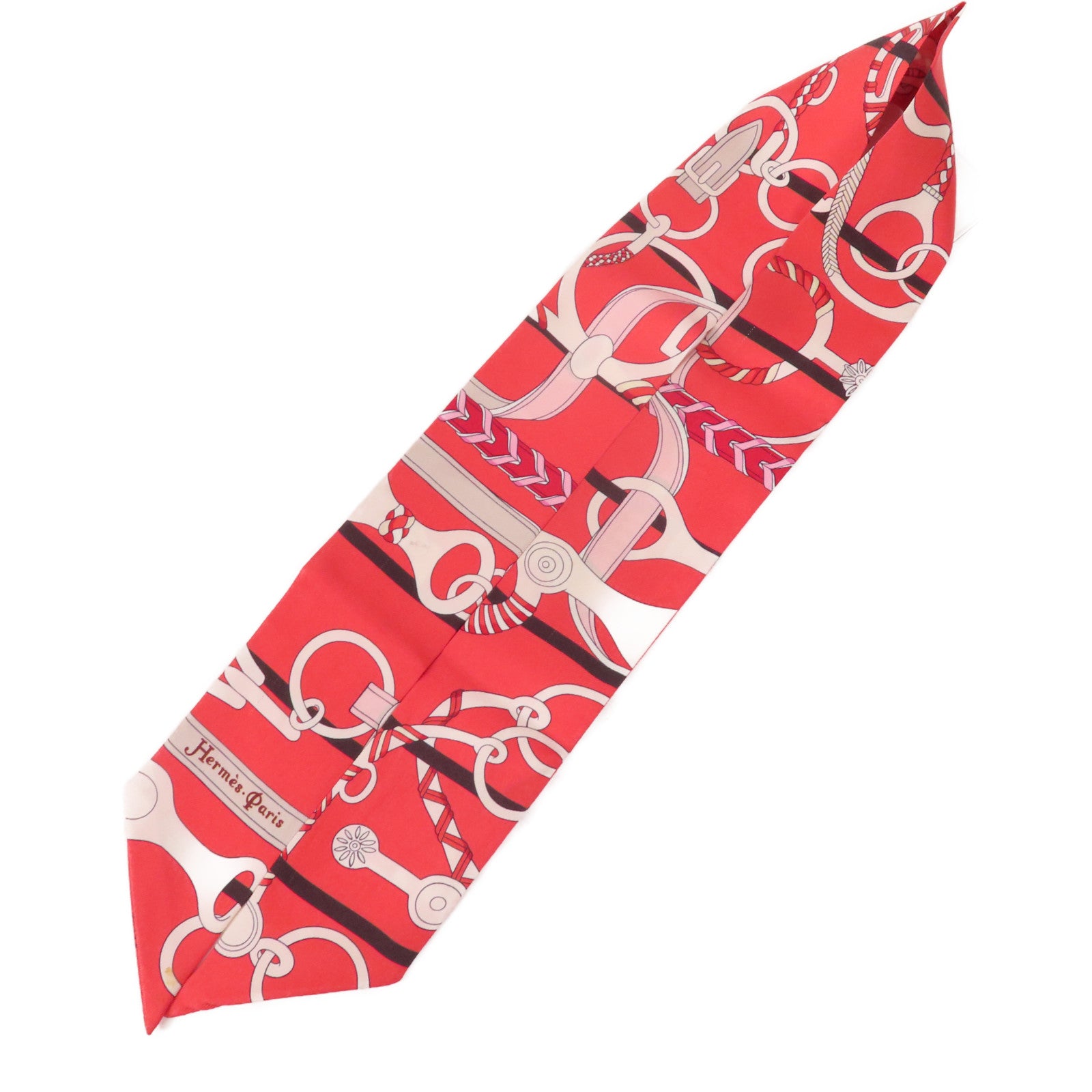 HERMES 絲質Twilly絲巾