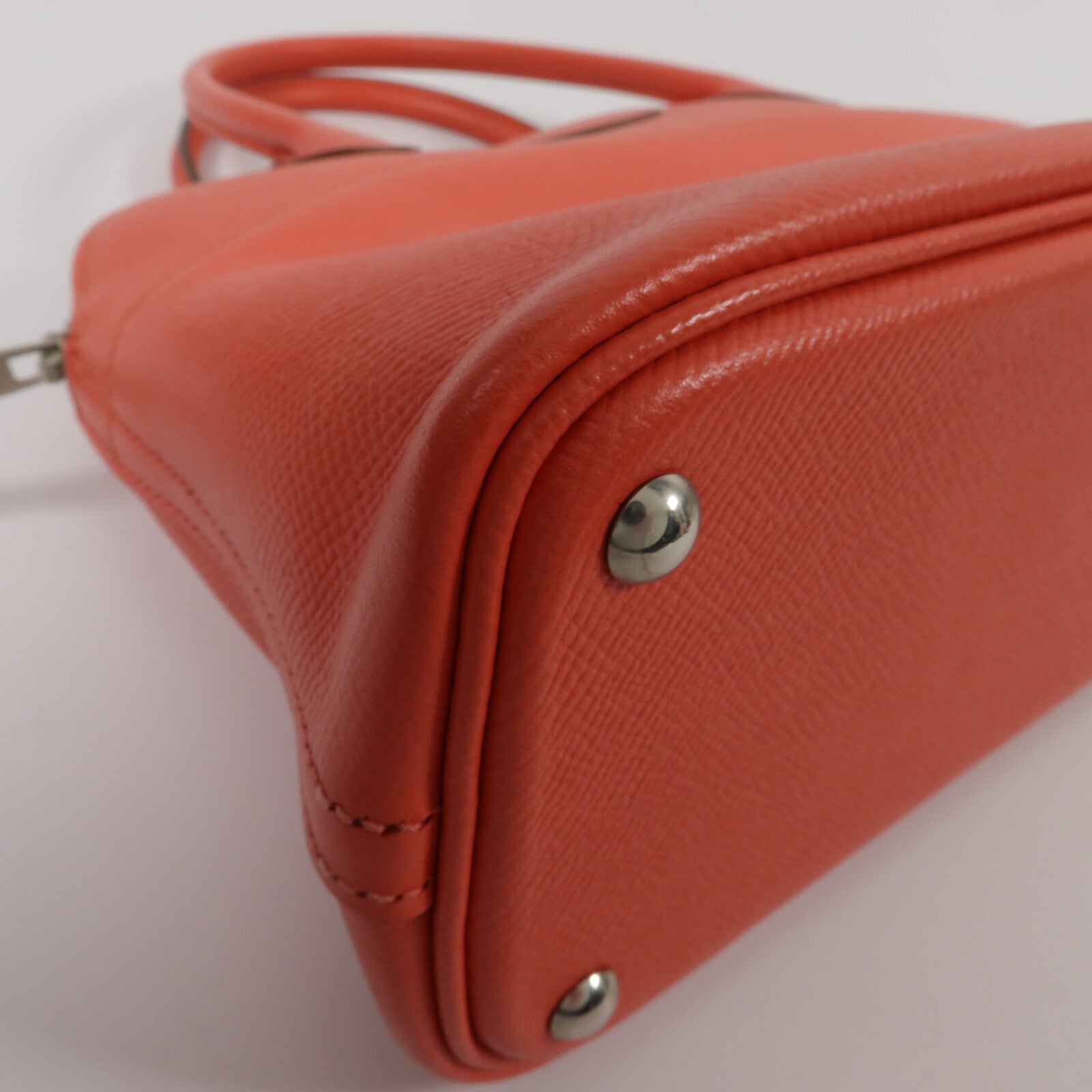 HERMES Epsom皮革Bolide 27手挽肩背兩用袋Rose Jaipur