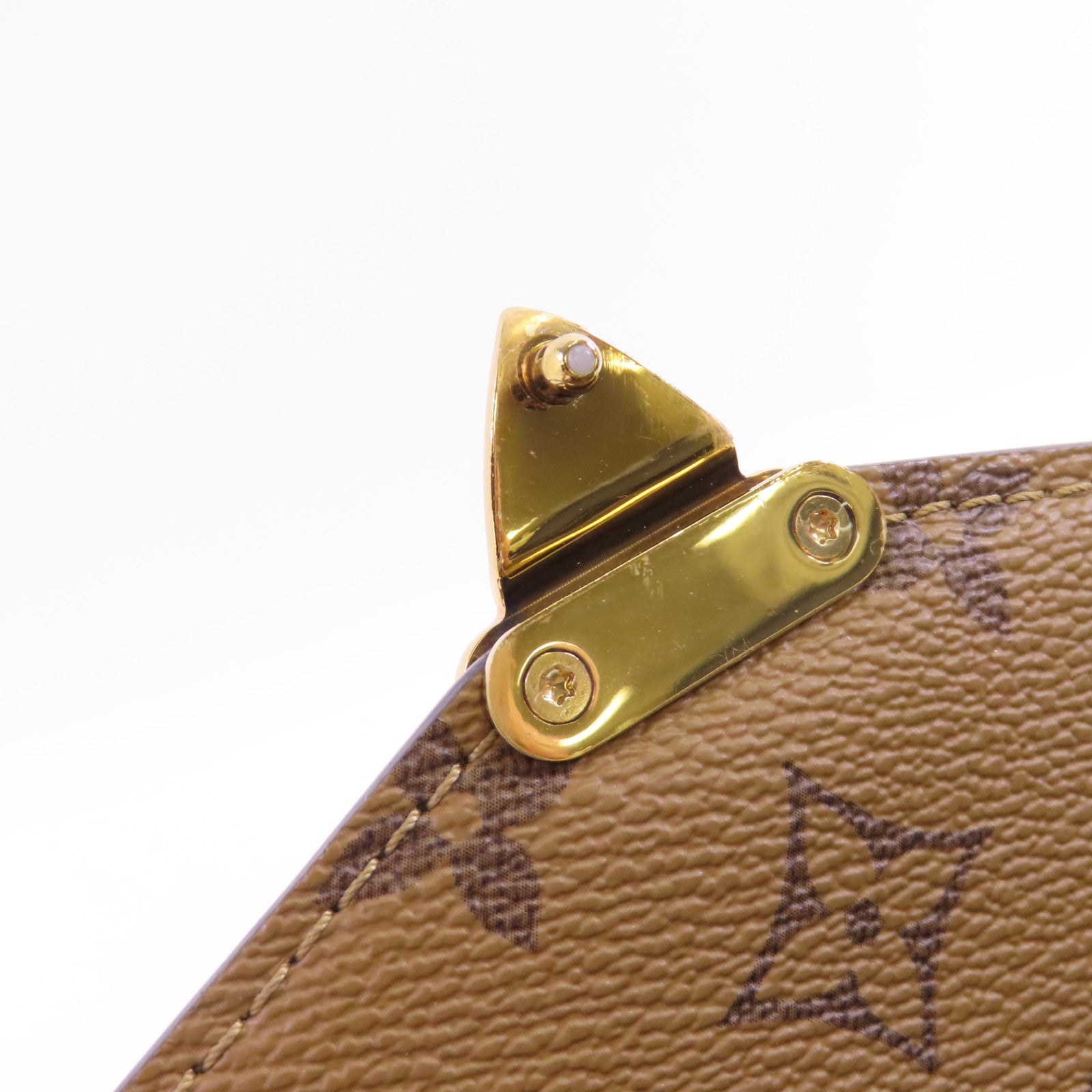 LOUIS VUITTON 【激減優惠】Monogram Reverse Pochette Metis金扣手挽肩背兩用袋